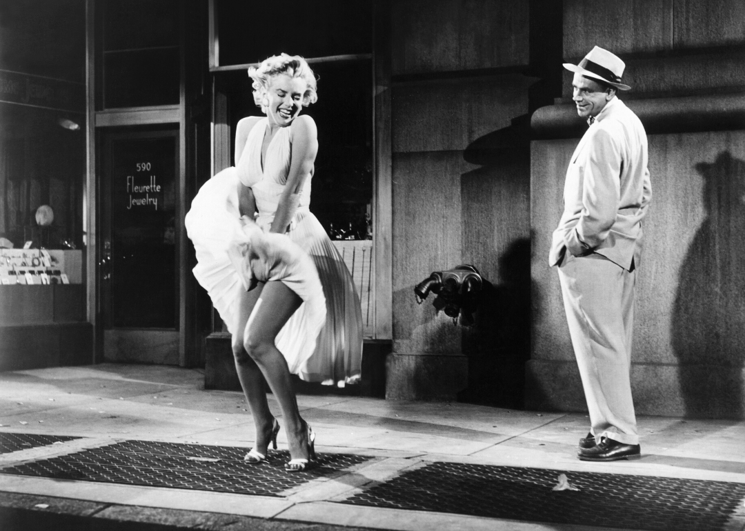 A dress and a grate